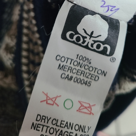 Vintage 90's Tundra Canada Knit Abstract 3D Net Hip Hop Coogi Style Sweater - Picture 4 of 6